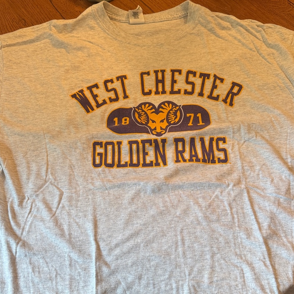 West Chester Golden Rams Gray T-Shirt
